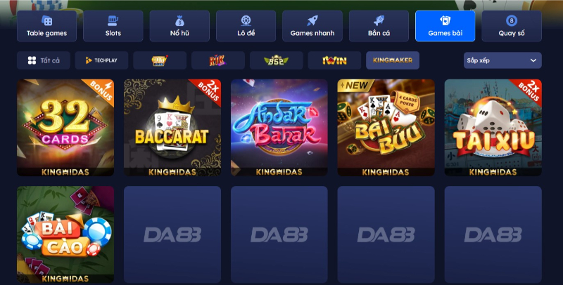 Game Bài 2 Game bài Blue88